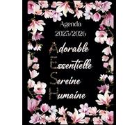 Agenda de Bord 2025 2026 AESH: Organiseur 2025/2026 | Planificateur Semainier A4 avec calendrier scolaire, 45 fiches de suivi et pages pratiques - Cadeau AESH d’école idéal