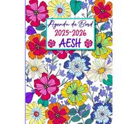 Agenda de Bord 2025-2026 AESH: Planificateur Hebdomadaire et Mensuel pour les Accompagnants des élèves en Situation de Handicap.