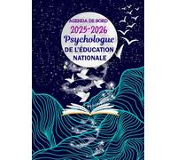 Agenda de Bord 2025-2026 - Psychologue de l’Education Nationale: Planificateur Semainier et Mensuel.