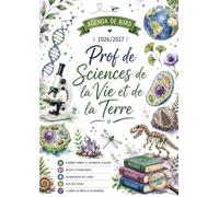 Agenda de bord 2026/2027: Carnet de Bord pour les Enseignants A4, Professeur de Sciences de la Vie et de la Terre