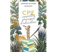 Agenda de bord 2026/2027 - conseiller principal d’éducation: Carnet de bord et carnet de notes A4 pour CPE