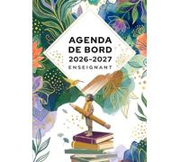 Agenda de bord 2026/2027 Enseignant: Carnet de bord A4 pour les professeurs