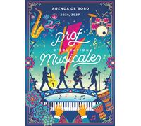 Agenda de bord 2026/2027 professeur d’éducation musicale: Carnet de bord A4 pour les enseignants