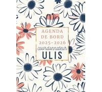 Agenda de Bord Coordonnateur ULIS 2025/2026 : Carnet de Bord 2025/2026 Coordonnateur ULIS collège - lycée | Fiches Action/Projet & AESH, Organiseur ... Planning Annuel et Calendrier Scolaires | A4