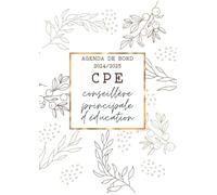 Agenda de Bord CPE 2024/2025: Carnet de Bord Conseillère Principal d'Éducation 2024/2025 | Planificateur Semainier, Fiches Action et Projet | Calendrier et Vacances Scolaires, Format A4.