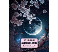Agenda de bord Enseignant 2025-2026: Carnet de Bord A4 pour les Professeurs,Suivi élèves, emploi du temps, semainier pratique