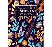 Agenda de Bord Enseignant 2025 2026: Carnet de bord pour une année scolaire organisée et productive.