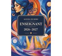 Agenda de Bord Enseignant 2026-2027 Horizon Bleu: Grand Format A4 | Carnet de Bord Complet en couleur pour les Professeurs des Écoles Primaires | ... Réunions, APC et Suivi des 108 Heures