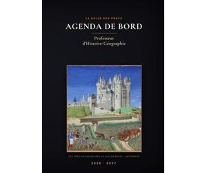 Agenda de Bord Enseignant 2026-2027 Prof d'Histoire-Géographie: 300 jours, 300 dates d'histoire à raconter en classe, le fait géo de la semaine, ... du professeur collège lycée, relevé de notes