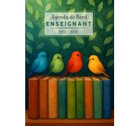 Agenda de Bord Enseignant Documentaliste 2025 2026: Carnet de bord professeur des écoles