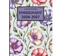 Agenda de bord Enseignante 2026 2027: Carnet de Bord A4 pour Planifier et s’organiser