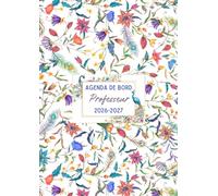 Agenda de bord professeur: cahier de bord avec planning annuel, agenda semaine sur 2 pages, calendrier et vacances scolaires