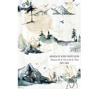 Agenda de bord professeur de Sciences de la Vie et de la Terre: Carnet de bord pour les enseignants, A4, semainier et mensuel