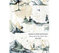 Agenda de bord professeur de Sciences de la Vie et de la Terre: Carnet de bord pour les enseignants, A4, semainier et mensuel, relié