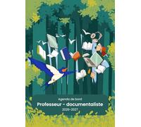 Agenda de bord professeur documentaliste 2026 - 2027: Carnet A4 - Version10 créneaux horaires par jour