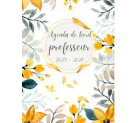 Agenda de bord Professeur: Planning annuel, agenda semaine sur 2 pages, calendrier et vacances scolaires, 20 double pages pour les notes