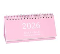 Agenda de bureau 2026, semainier 2026, rose