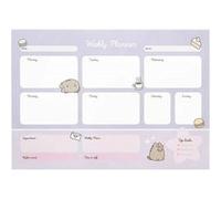 Agenda de Bureau Hebdomadaire A3 54 Feuilles Collection Moments Pusheen Lavande Violet