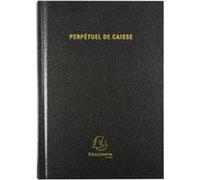 Agenda de caisse perpétuel EXACOMPTA 21x14,8cm rouge Noir G