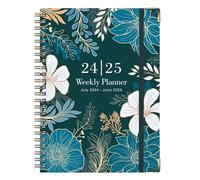 Agenda de juillet 2024 à juin 2025, agenda hebdomadaire et mensuel 2024-2025, Bloc-notes du planificateur de calendrier 2024-2025 - Agenda journalier, bloc-notes des choses à faire, journal de juillet