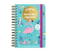 Agenda de ma vie bien organisée 2025-2026, 16 mois, grand format - Yolande Six - Editions 365 - broché - Agenda