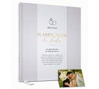 Agenda de mariage et planificateur - Compte à rebours de 18 mois, suivi du budget, liste des invités, Moodboards DIY - Journal de mariage et cadeau de fiançailles - Mariages Espagne