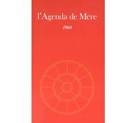 Agenda de mere,5:conversations des 29 aout 16 & 18 sept.1964 Tome 5 - Satprem - Institut De Recherches Evolutives - Livre CD - Textes lus CD