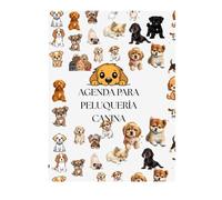 Agenda de Peluquería canina: Organizador para peluquerías caninas
