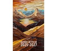 Agenda de Poche 2025-2027: Avec Jours Fériés et Citations Inspirantes | Planificateur Compact pour Trois Années avec Espaces pour Notes et Objectifs