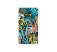 Agenda de poche 2026 - 1 semaine par page - PVC ""Botanic"" - 64 pages + planning - Fabrication française - Color Pop