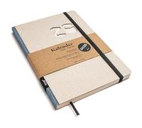 Agenda de poche 2026 - Compact, clair, durable en carton recyclé/bleu océan