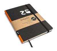 Agenda de poche 2026 - Compact, clair, durable - Noir/orange