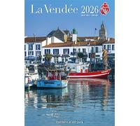 AGENDA DE POCHE 2026 VENDEE - BATEAUX - PLAGE - SABLES D'OLONNE - COTE ATLANTIQUE (aj75A)+ offert un agenda de poche 2026