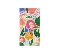Agenda de Poche 2027 - PVC ""Points"" - Fabrication Française - Compact 17,5 x 9,6 cm - Semainier de Sac, Bureau et Déplacements