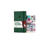 Agenda de poche Clever Fox hebdomadaire - Planificateur mensuel non dat et calendrier pour augmenter la productivit Mini agenda parfait pour un