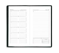 Agenda de poche Eco 1S/2P ft 9x17cm