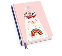 Agenda de poche « Flower-Lama » 2024 - Agenda semainier - Format 11,3 x 16,3 cm