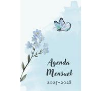 Agenda De Poche Mensuel 2025-2028: Planificateur mensuel 4 ans 48 mois, Calendrier du 1er janvier 2025 au 31 décembre 2028 | Petit format A6. Calendrier, Rendez-vous, Notes et Plus Encore
