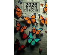 Agenda de Poche Mensuel 2026: Organisateur Calendrier de Janvier à Décembre Planificateur Compact avec Pages pour Rendez-vous Objectifs Notes et Plus