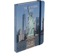 Agenda De Poche Ville New-York Janvier-Dec 2023 12 Photos 11,5 X 16 Cm Couverture Rigide Marque Page Organisation 7 Langues 1 Semaine Sur 2 Pages Papier Certifié Fsc