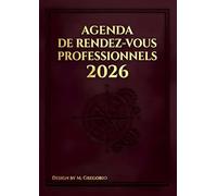 Agenda de Rendez-vous Professionnels: Mise en page hebdomadaire large, horaires personnalisables, colonnes clients/services et gestion des ... médicaux, ateliers et garages. Format A4.