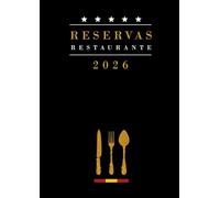 Agenda de Reservas 2026: Libro reservas restaurante | 1 Página por Día | Ideal para Hostelería y Restauración | Formato A4