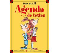 Agenda de textes Max et Lili 2021 - Dominique de Saint Mars - Calligram - broché - Papeterie