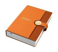 Agenda de voyage 2026, format compact, système de suivi des tâches, expérience d'écriture fluide, calendrier hebdomadaire, mensuel