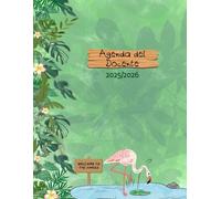 Agenda del Docente 2025/2026 A4- 6 classi- Pianificatore Settimanale e scolastico da agosto 25 a luglio 26: Welcome to the Jungle
