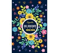 Agenda del Docente 2025/2026: Diario per insegnanti con Registro, Completa e Intuitiva per l'Anno Scolastico - 1 giorno per pagina - Formato piccolo a5 - Planner italiano.