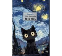 Agenda del Docente 2025/2026 Gatto: Pianificatore settimanale dell'insegnante per l'anno scolastico 25/26 | Regalo del professore.