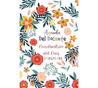 Agenda del Docente 2025/2026 Giornaliera A5: Coordinatrice del Caos | Planificatore giornaliero e mensile per gestire il lavoro e organizzare tutte le attività didattiche | 1 giorno per pagina.