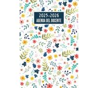 Agenda Del Docente 2025 2026 Giornaliera: Diario per insegnanti della Scuola Primaria, Anno Scolastico 2025/2026, Registro del Professore, Idee Regali personalizzato per Maestra.