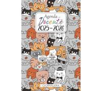 Agenda Del Docente 2025-2026 Giornaliera Gatti: 1 Pagina per Giorno | Da Agosto 2025 a Luglio 2026 | Registro Del Professore per l'anno Scolastico ... dell’Attività Giornaliere per Insegnanti